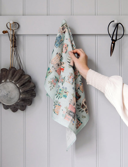 AROUND THE WORLD TEA TOWEL