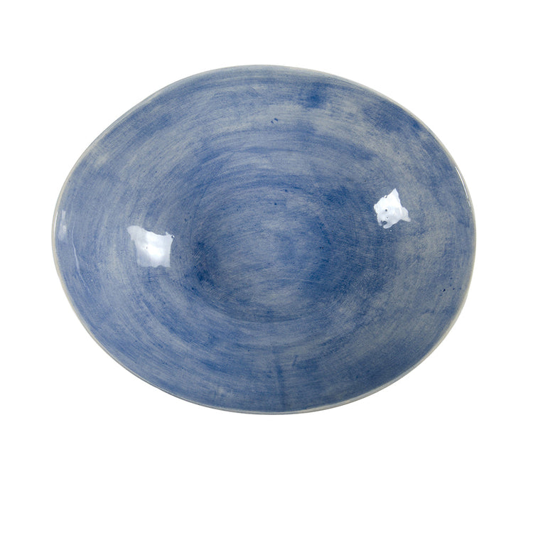 PEBBLE SALAD BOWL - MEDIUM - BLUE WASH