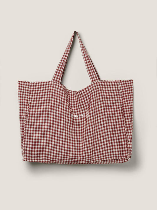 100% LINEN TOTE BAG