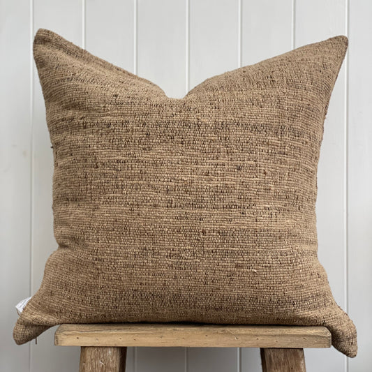 TUSSAR WILD SILK CUSHION COVER