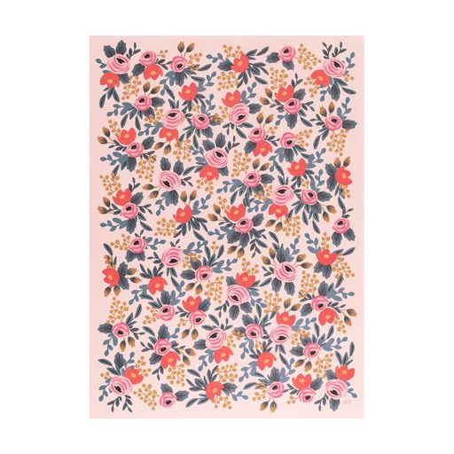 GIFT WRAPPING SHEET - BLUSHING ROSA