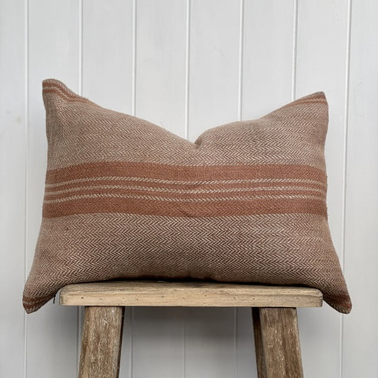 EMPIRE HERRINGBONE REVERSIBLE CUSHION COVER