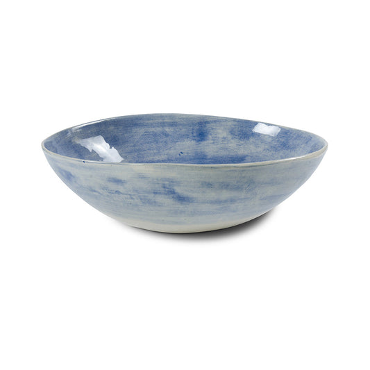 PEBBLE SALAD BOWL - MEDIUM - BLUE WASH